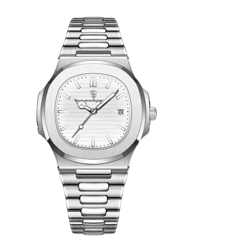 CasaLux Prestige Men's Watch - Silver White