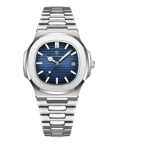 CasaLux Prestige Men's Watch - Silver Blue