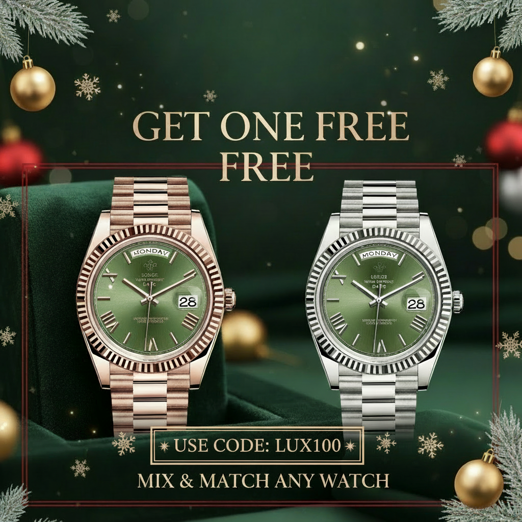 Bannière BOGO avec code LUX100